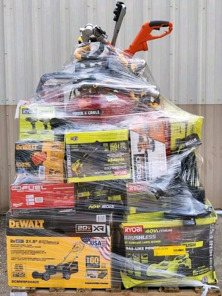 Battery & Charger wholesale liquidation pallet
